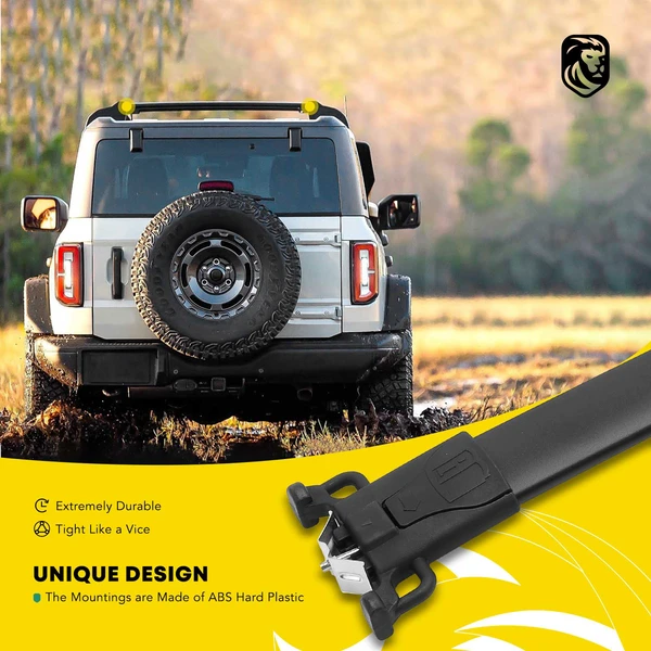 Black Aluminum Alloy Roof Rack Cross Bars for 2010-2017 GMC Terrain