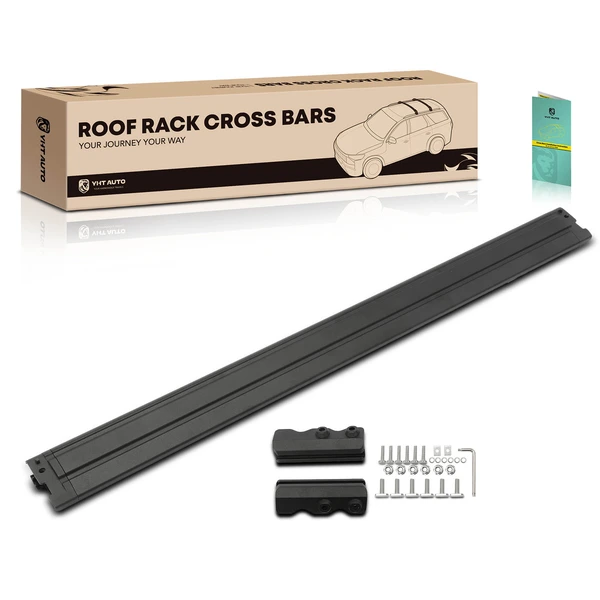 Black Aluminum Alloy Roof Rack Cross Bar for Ford Bronco 2021-2023
