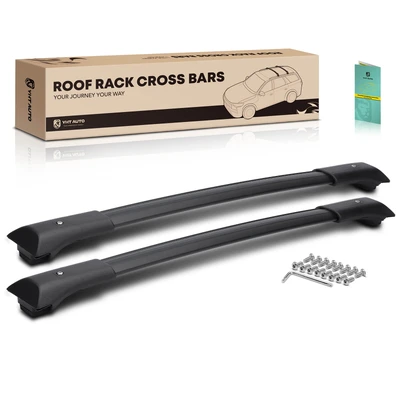 Black Aluminum Alloy Roof Rack Cross Bars