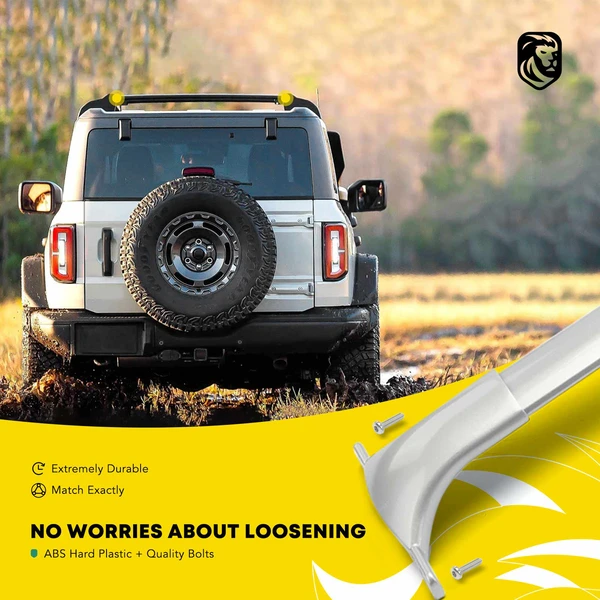 Silver Aluminum Alloy Roof Rack Cross Bars for 2014-2023 INFINITI QX80