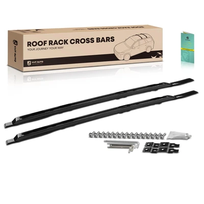 Black Aluminum Alloy Roof Rack Cross Bars