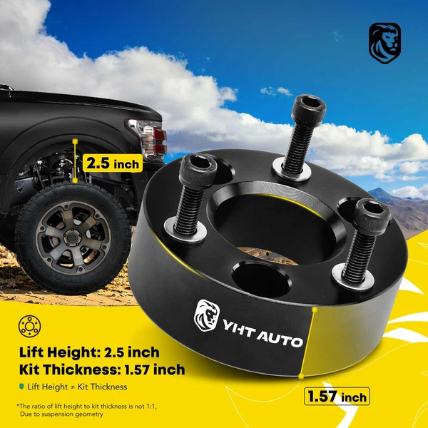 2.5-inch Front Leveling Lift Kit for 2006-2010 Dodge Ram 1500