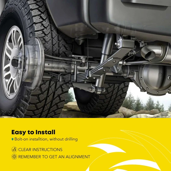 3-inch Front Leveling Lift Kit for 1994-2010 Dodge Ram 2500