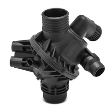 Engine Coolant Thermostat Housing Assembly for 2010-2012 BMW X3