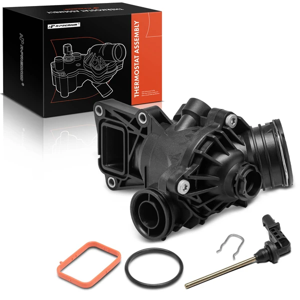 Engine Coolant Thermostat Housing Assembly for Mercedes-Benz W205 C400 W213 E400