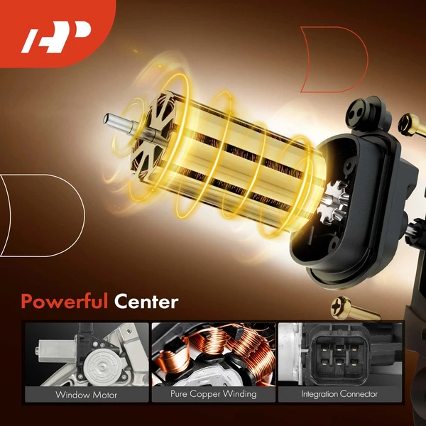 Front Passenger Power Window Regulator with Motor Assembly for Acura MDX 2007-2013