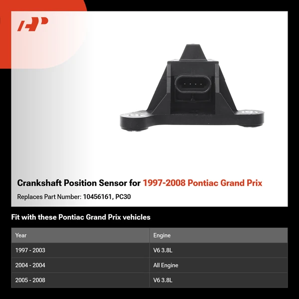 Crankshaft Position Sensor for 1997-2008 Pontiac Grand Prix