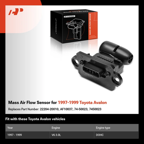 Mass Air Flow Sensor for 1997-1999 Toyota Avalon