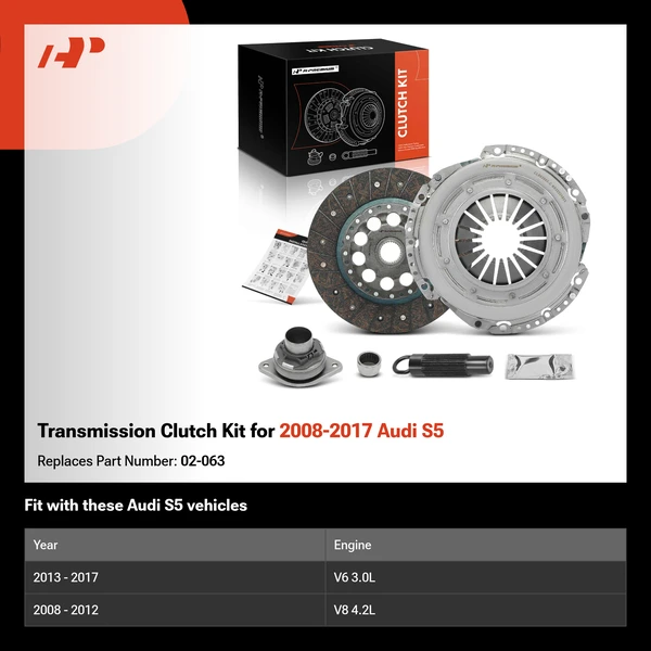 Transmission Clutch Kit for 2008-2017 Audi S5