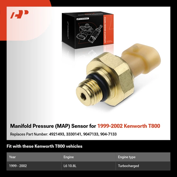 Manifold Pressure (MAP) Sensor for 1999-2002 Kenworth T800