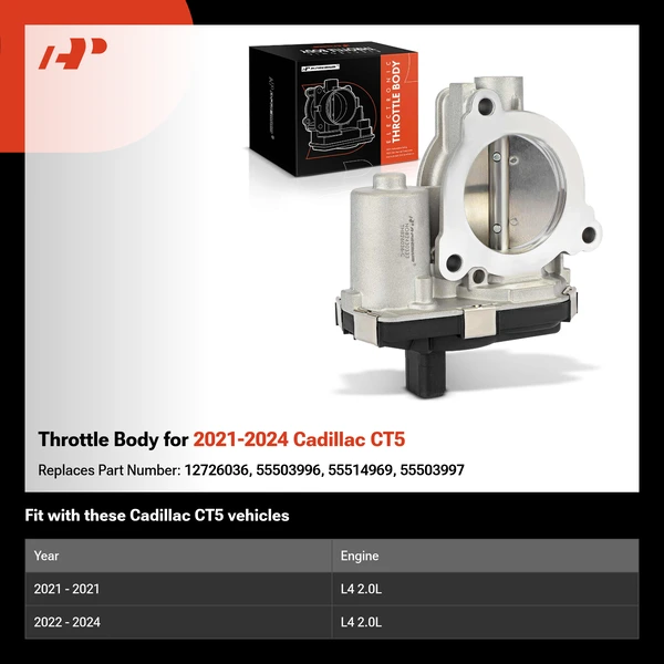 Throttle Body for 2021-2024 Cadillac CT5
