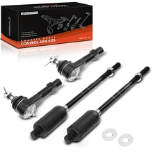 4 Pcs Inner & Outer Tie Rod End