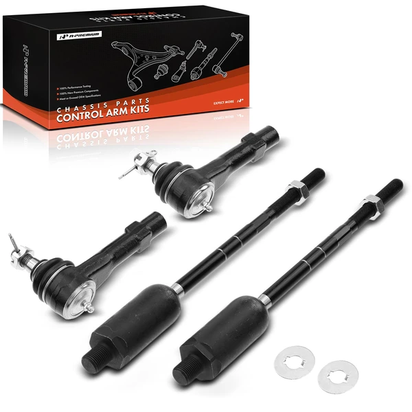 2002-2003 Mercury Mountaineer Tie Rod End Inner & Outer A-Premium APCA2175