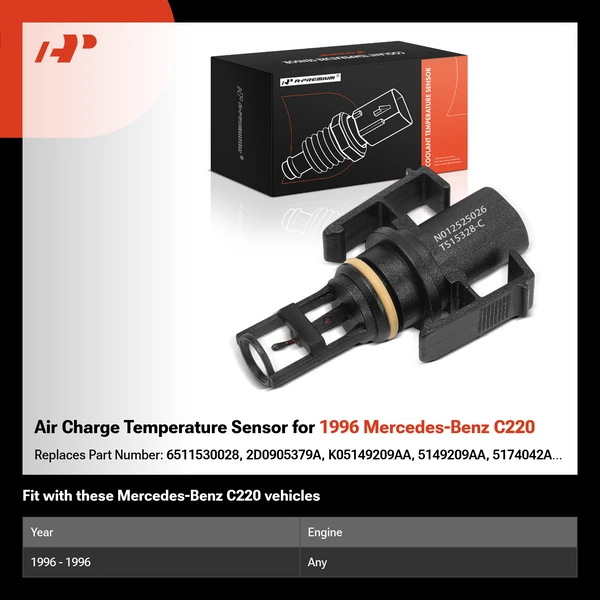 Air Charge Temperature Sensor for 1996 Mercedes-Benz C220