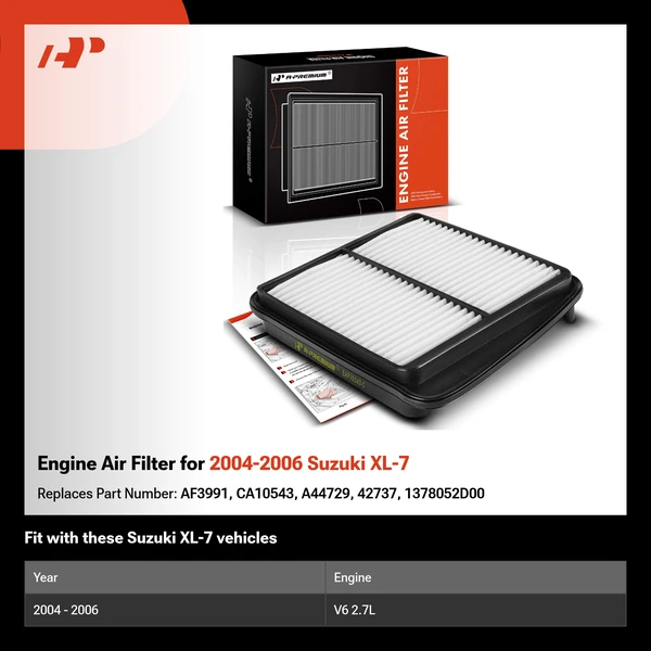 Engine Air Filter for 2004-2006 Suzuki XL-7