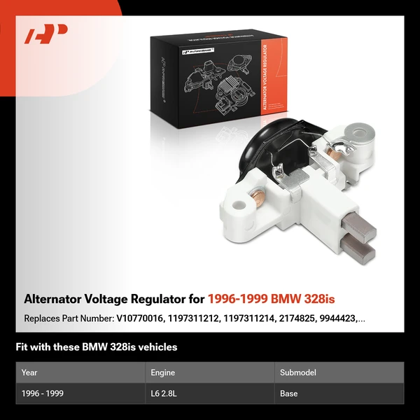 Alternator Voltage Regulator for 1996-1999 BMW 328is