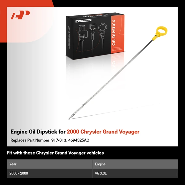 Engine Oil Dipstick for 2000 Chrysler Grand Voyager