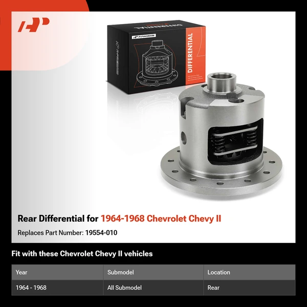 Rear Differential for 1964-1968 Chevrolet Chevy II