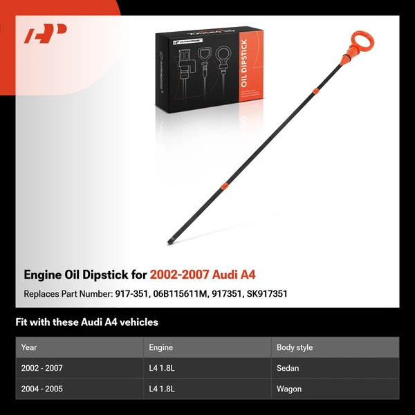 Engine Oil Dipstick for 2002-2007 Audi A4