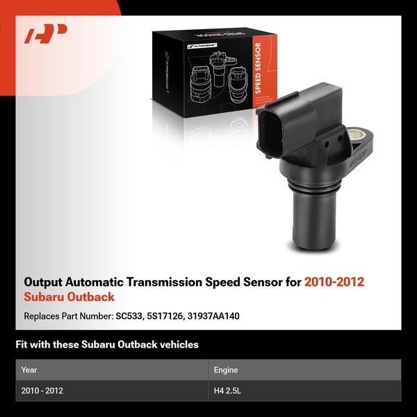 Output Automatic Transmission Speed Sensor for 2010-2012 Subaru Outback