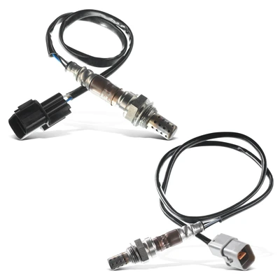 2 Pcs Downstream Front & Rear O2 Oxygen Sensor