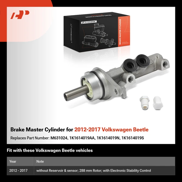 Brake Master Cylinder for 2012-2017 Volkswagen Beetle