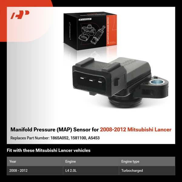 Manifold Pressure (MAP) Sensor for 2008-2012 Mitsubishi Lancer