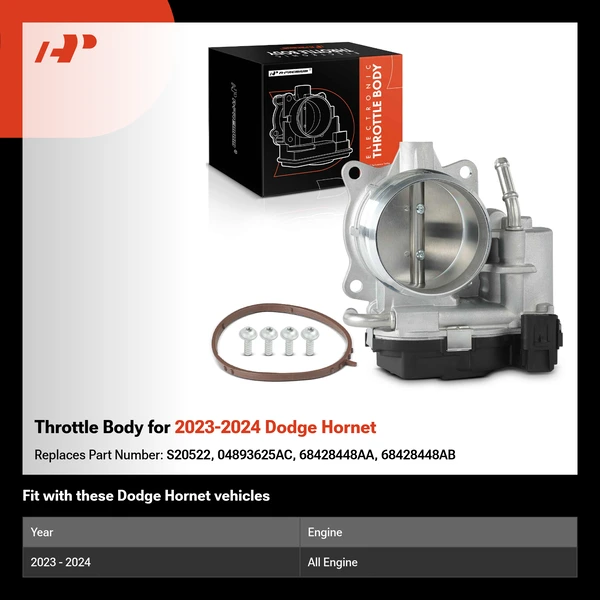 Throttle Body for 2023-2024 Dodge Hornet