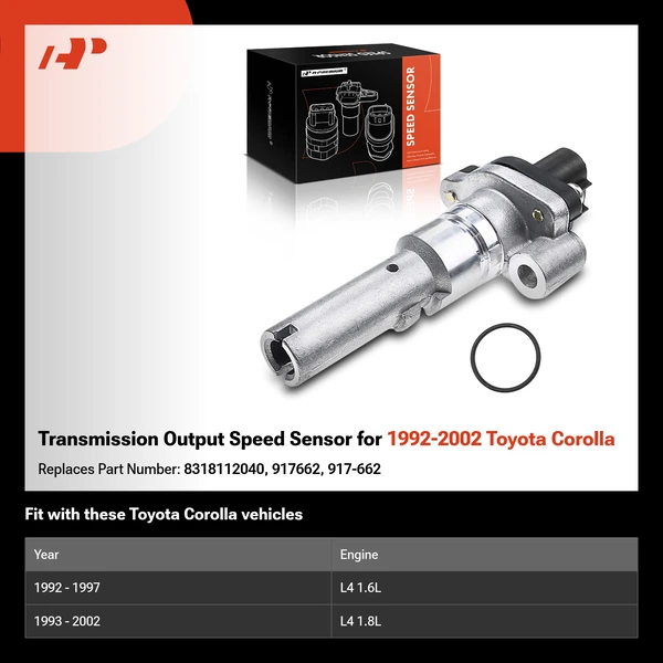 Transmission Output Speed Sensor for 1992-2002 Toyota Corolla