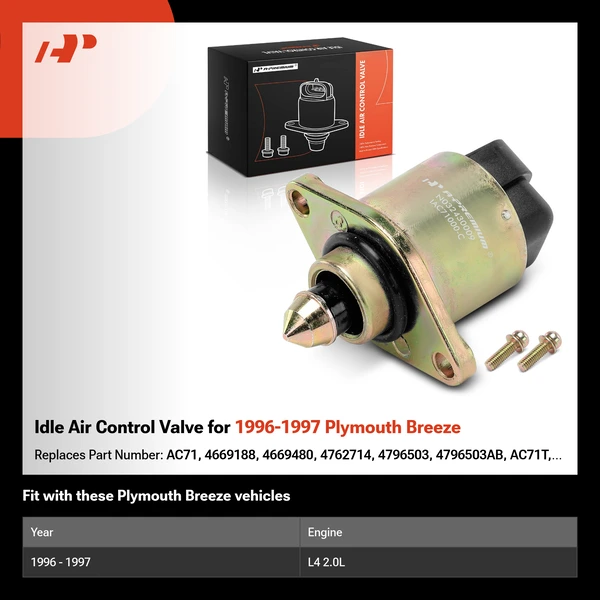 Idle Air Control Valve for 1996-1997 Plymouth Breeze