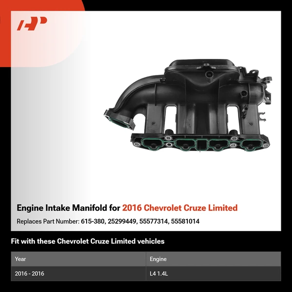 Engine Intake Manifold for 2016 Chevrolet Cruze Limited