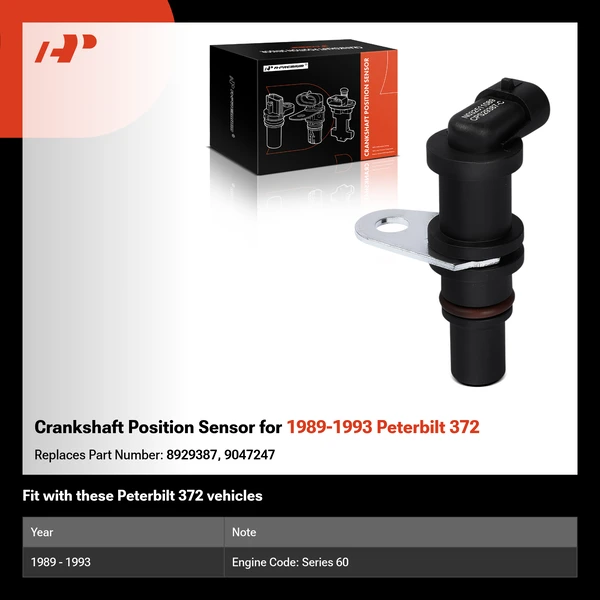 Crankshaft Position Sensor for 1989-1993 Peterbilt 372