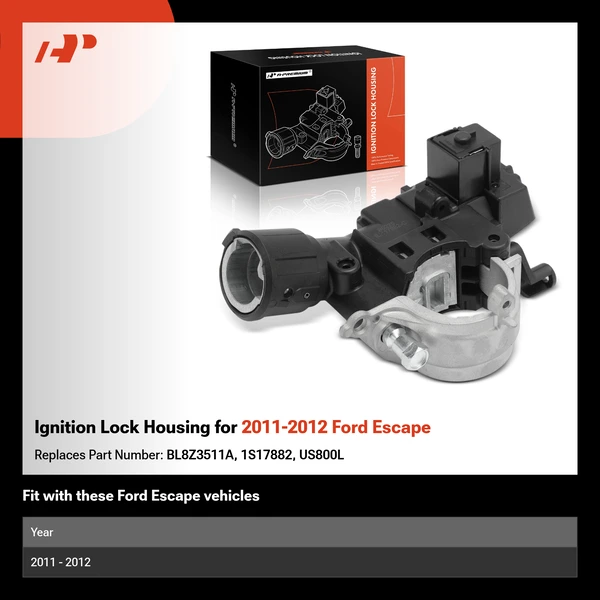 Ignition Lock Housing for 2011-2012 Ford Escape