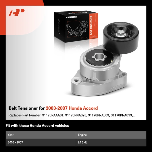 Belt Tensioner for 2003-2007 Honda Accord
