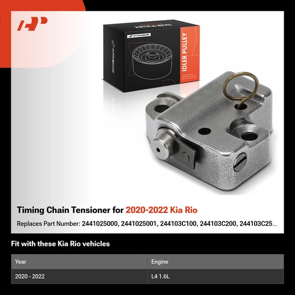 Timing Chain Tensioner for 2020-2022 Kia Rio