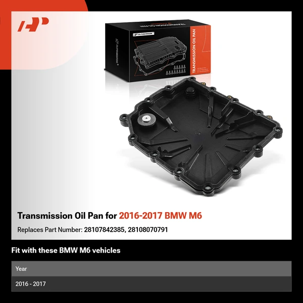 Transmission Oil Pan for 2016-2017 BMW M6
