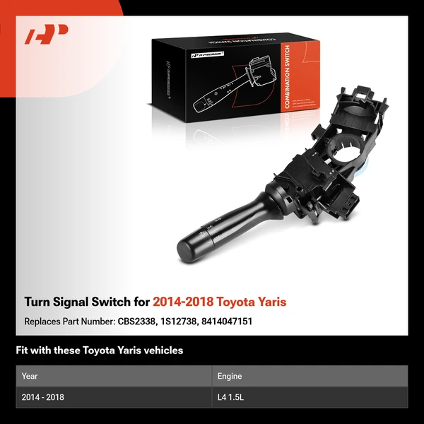 Turn Signal Switch for 2014-2018 Toyota Yaris