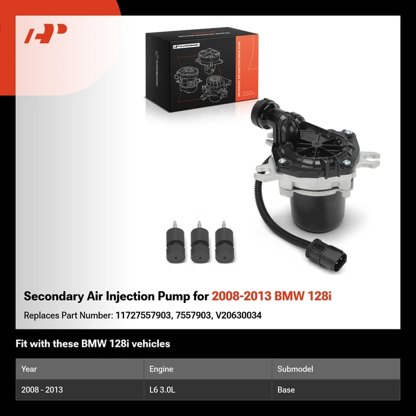 Secondary Air Injection Pump for 2008-2013 BMW 128i