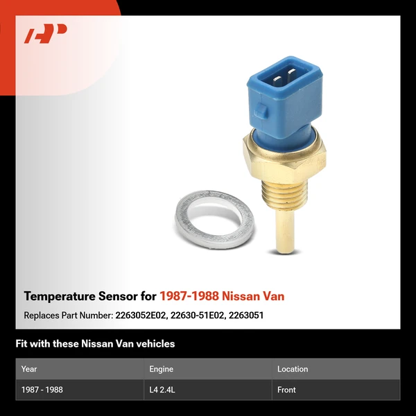 Temperature Sensor for 1987-1988 Nissan Van