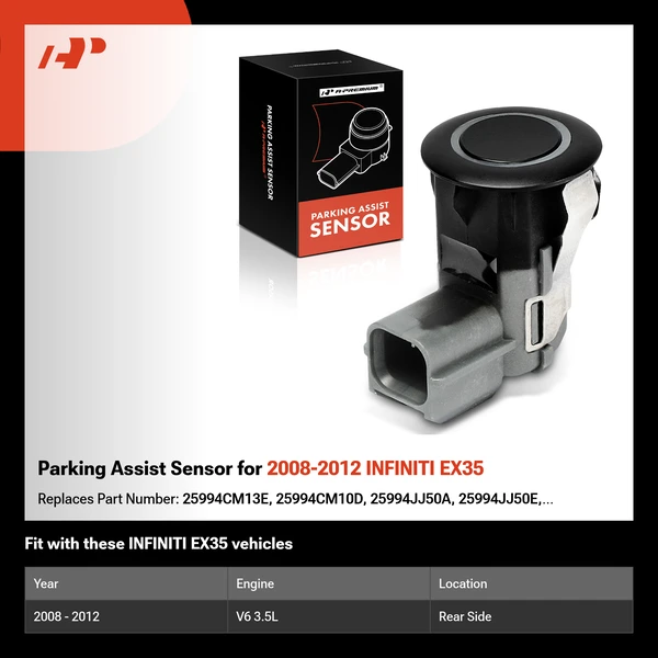 Parking Assist Sensor for 2008-2012 INFINITI EX35