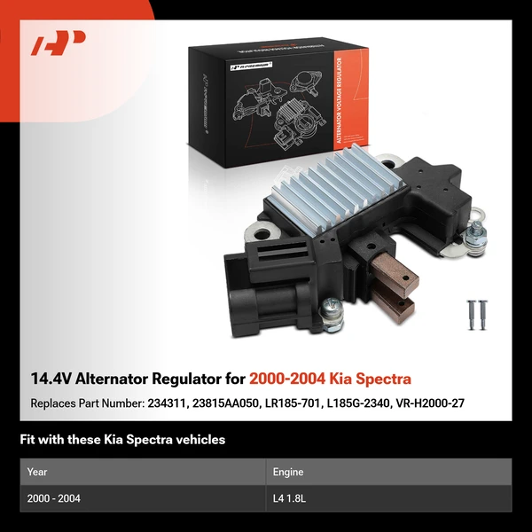 14.4V Alternator Regulator for 2000-2004 Kia Spectra
