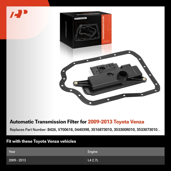 Automatic Transmission Filter for 2009-2013 Toyota Venza