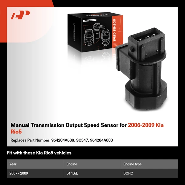 Manual Transmission Output Speed Sensor for 2006-2009 Kia Rio5