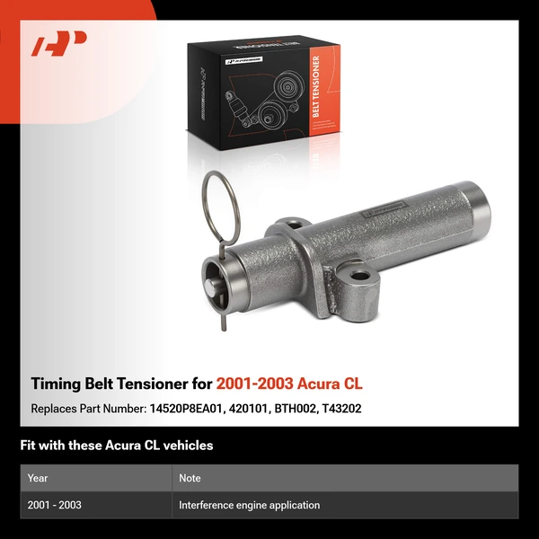 Timing Belt Tensioner for 2001-2003 Acura CL