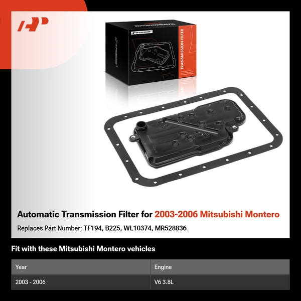 Automatic Transmission Filter for 2003-2006 Mitsubishi Montero
