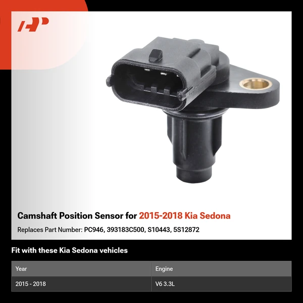 Camshaft Position Sensor for 2015-2018 Kia Sedona