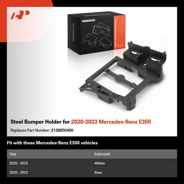 Steel Bumper Holder for 2020-2023 Mercedes-Benz E350