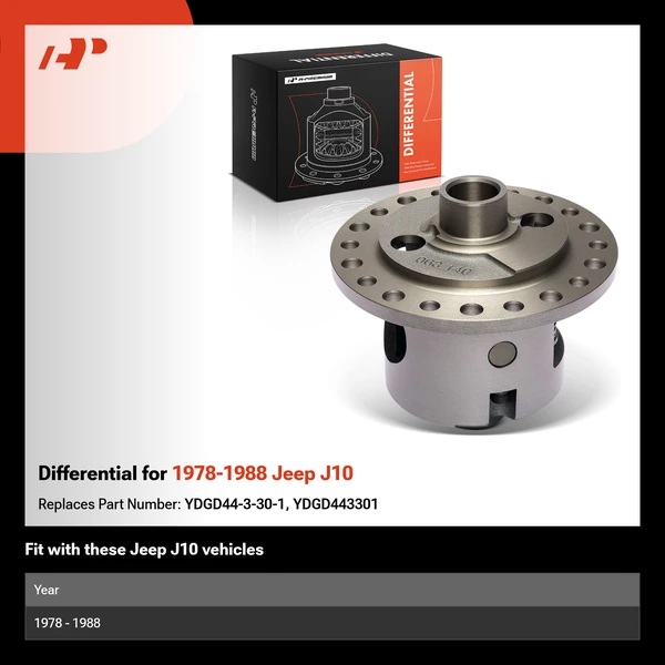 Differential for 1978-1988 Jeep J10