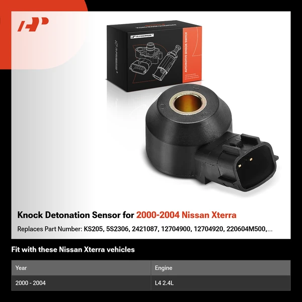 Knock Detonation Sensor for 2000-2004 Nissan Xterra