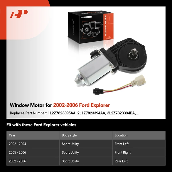Window Motor for 2002-2006 Ford Explorer